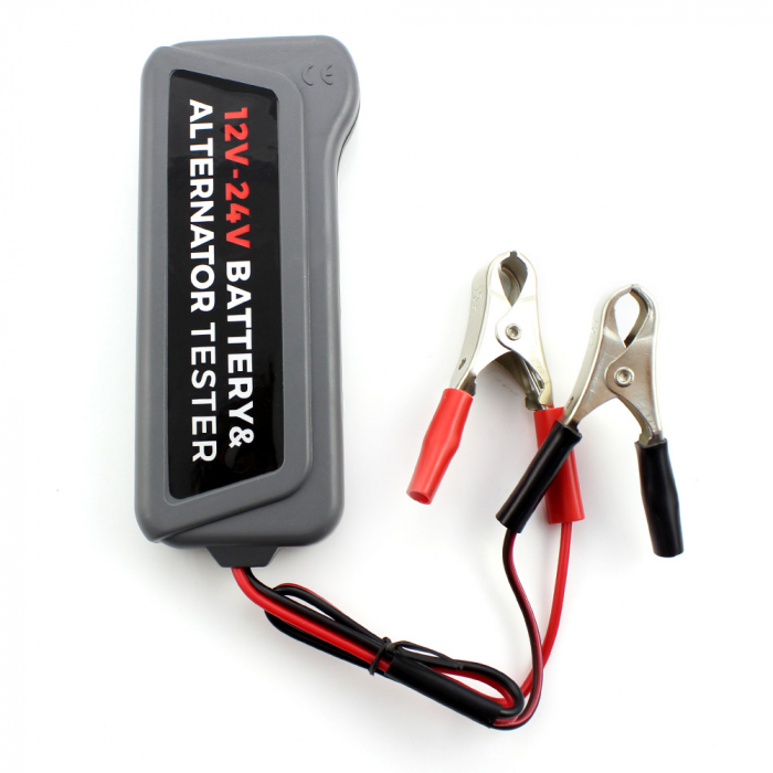 Tester pentru baterie și alternator / 12V – 24V / cu indicatori LED - CARGUARD [3]