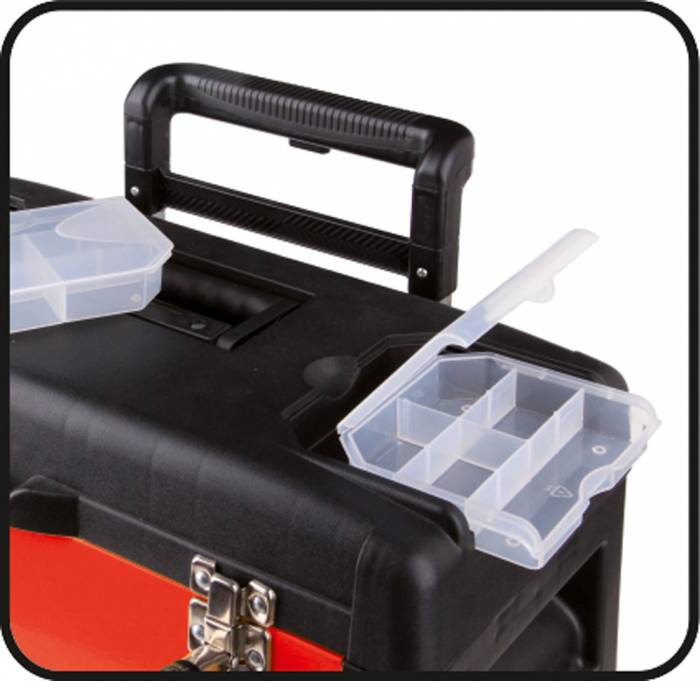 Troler pentru scule YATO 3 sertare 520X320X720mm [6]