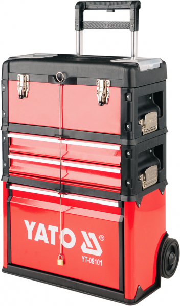 Troler pentru scule yato, capacitate 45kg, 520x320x720mm