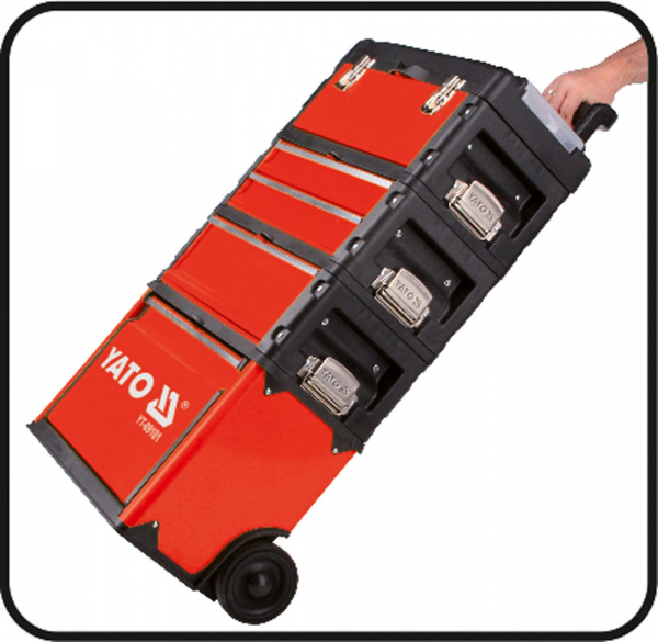 Troler pentru scule YATO, capacitate 45kg, 520X320X720mm [4]
