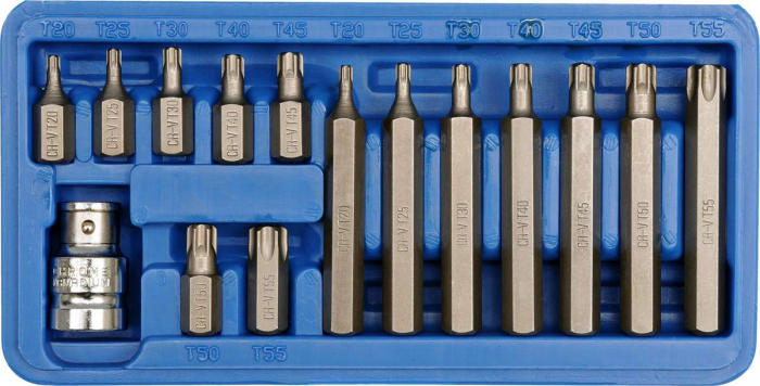 TRUSA 15 PIESE BITURI TORX CR-V VOREL [2]
