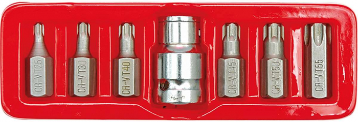 TRUSA 7 PIESE BITURI TORX CR-V VOREL [2]