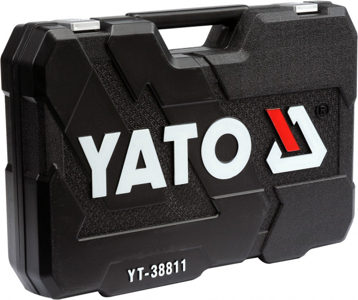 Trusa chei tubulare profesionala YATO 150buc 1/4-3/8-1/2 CrV-CrMo [5]