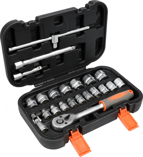 Trusa Chei Tubulare STHOR, CrV, 3/8 inch, 22 buc [2]