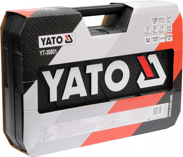 Trusa de Scule Profesionala YATO, CR-V, 120 buc [4]
