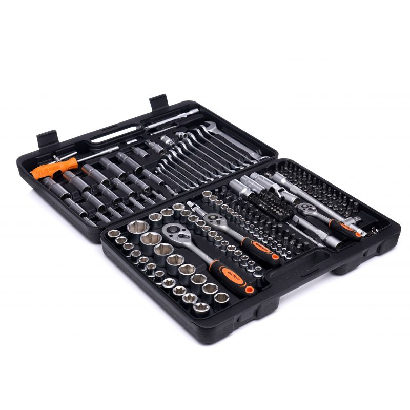 Trusa Scule Chei Si Tubulare KRAFT&DELE 1/4-3/8-1/2, 219 piese KD10470 [6]