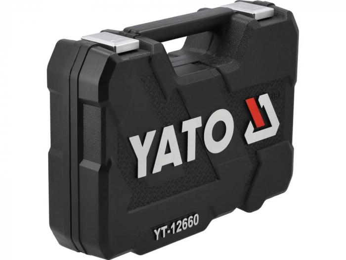 Trusa tubulare 1/2-1/4 CrV YATO 60buc [5]