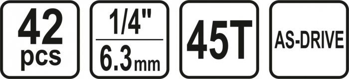 Trusa tubulare 1/4 STHOR 42buc XS [5]