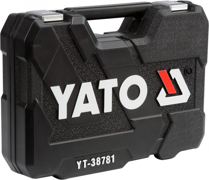 Trusa tubulare YATO 1/4-1/2 CrV 77pcs [3]