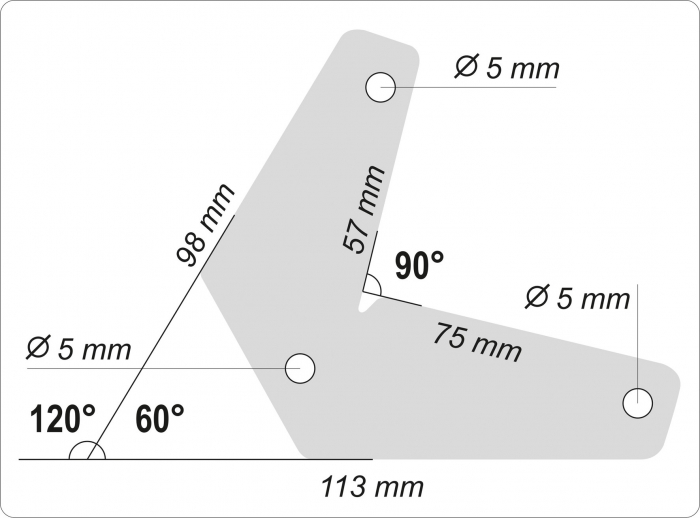 Unghi magnetic pentru sudura YATO set 2 buc [5]