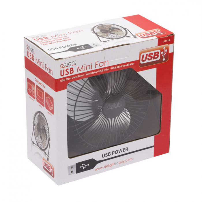 USB Mini Ventilator 5V / 2.5W [3]