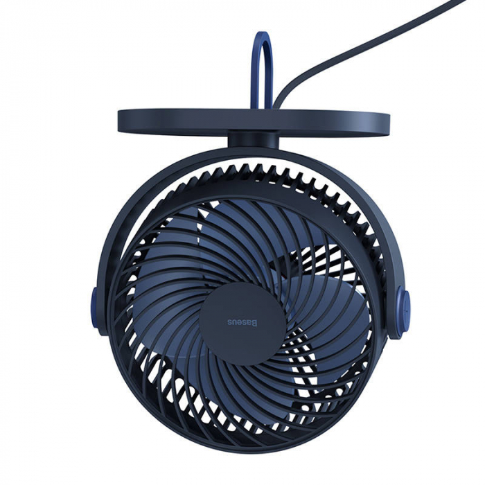 Ventilator de birou oscilant BASEUS Serenity USB 3W 5V / 1A 3 viteze (albastru) ACYY000003 [4]