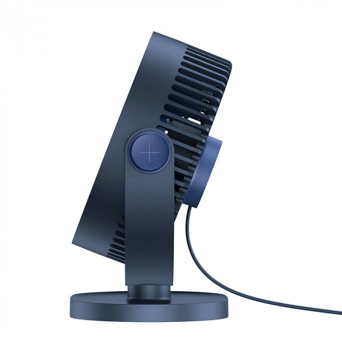 Ventilator de birou oscilant BASEUS Serenity USB 3W 5V / 1A 3 viteze (albastru) ACYY000003 [6]