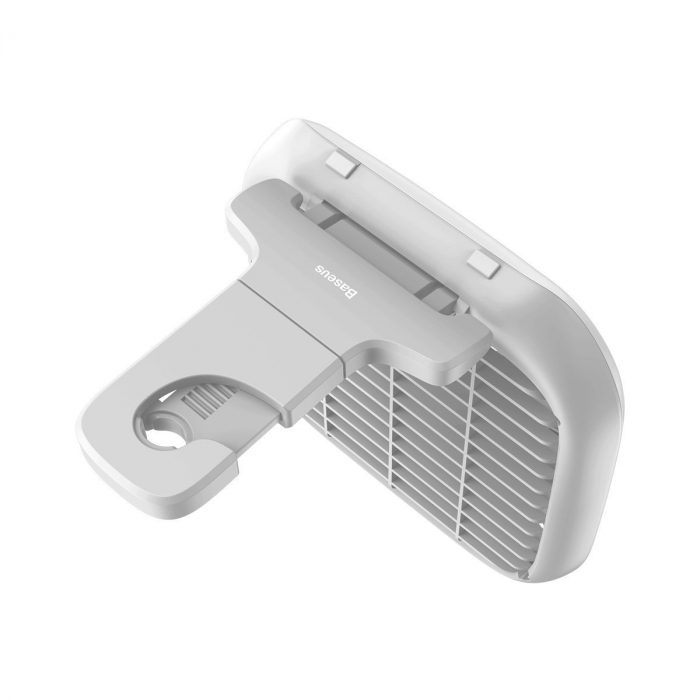 Ventilator pliabil tetiera autovehicul BASEUS Foldable USB 3.6W 5V / 1A 3 viteze (alb) CXZD-02 [3]