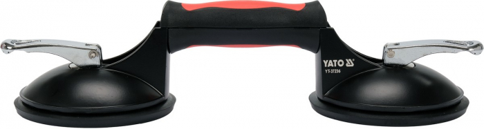 Ventuza pentru sticla 2 x 125mm max 120kg YATO aluminiu [2]