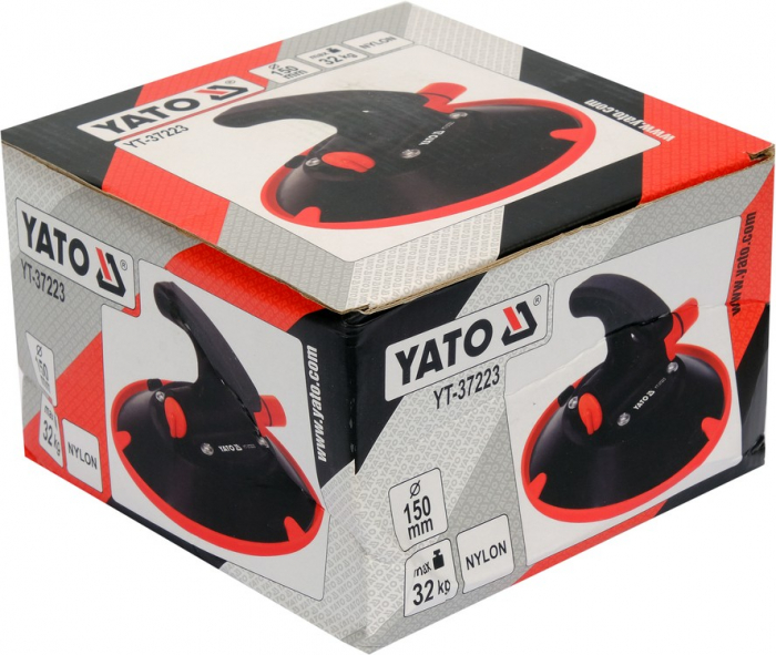 Ventuza pentru sticla cu pompa de vid 150mm max 32kg YATO Nylon [3]