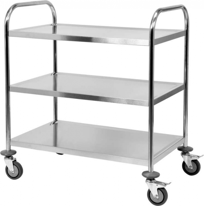 Carucior pentru servit YATO inox 860X530X95 cm [2]