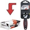 Antrenor cu clichet YATO, curbat, 1/4", 72T, 144mm [3]