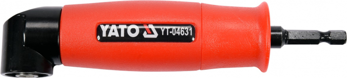 Adaptor unghiular pentru biti YATO 1/4 155mm 13Nm [3]