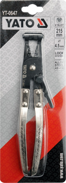 Cleste strangere coliere furtun YATO, 4.5mm, 215mm [2]