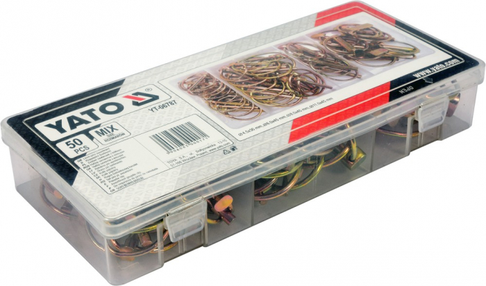 Set YATO, pini pentru securizat, 50 buc [3]