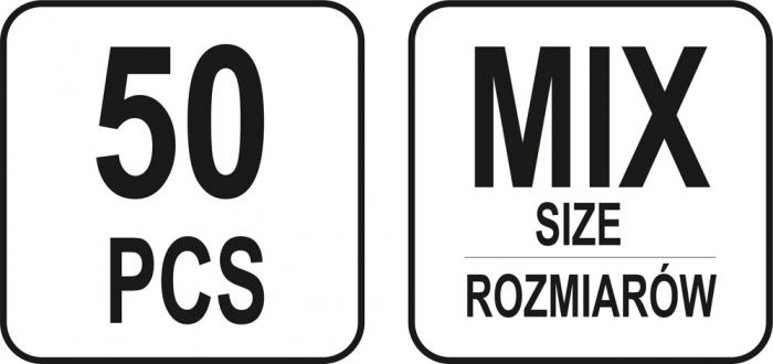 Set YATO, pini pentru securizat, 50 buc [4]