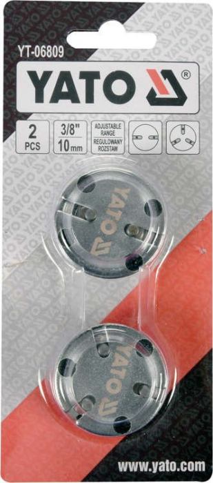 Set YATO adaptoare universale reglabile pistoane frana 2 si 3 pini [4]