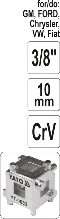 Dispozitiv pentru impins etrier YATO 3/8 10mm CrV [3]