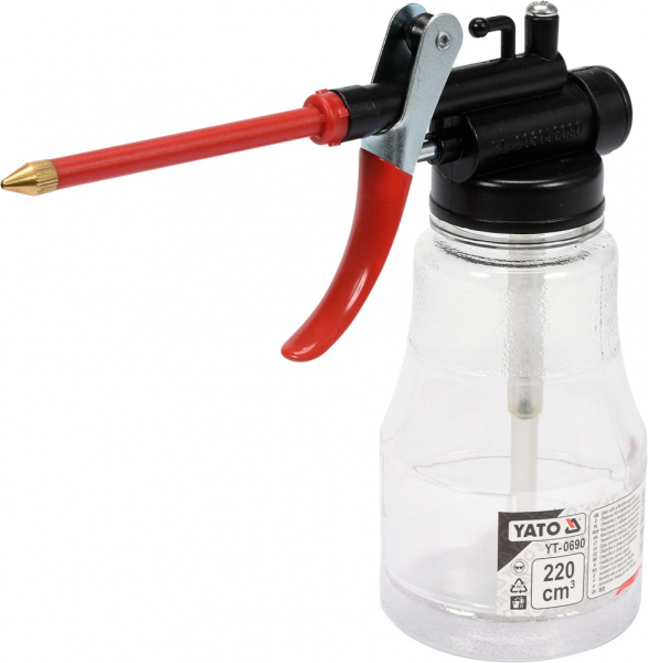 Pompita ulei YATO, cu rezervor plastic, 220ml [2]