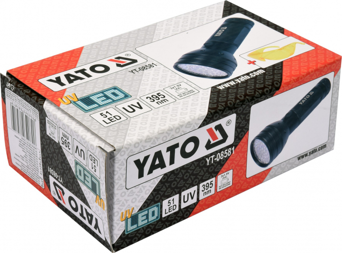 Kit YATO lanterna LED UV 51 + ochelari [4]
