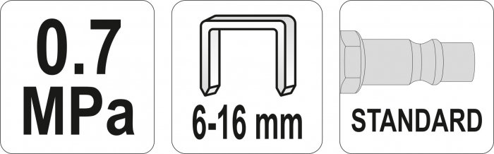 Capsator pneumatic YATO 6-16x12.7MM [4]
