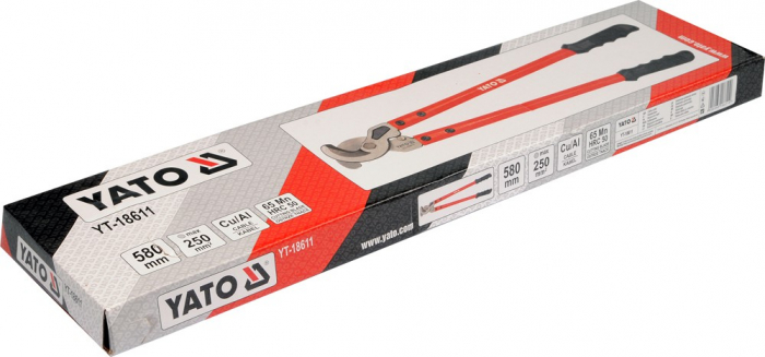 Cleste taietor YATO, pentru cabluri, cupru si aluminiu [2]