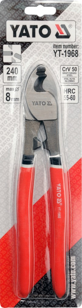 Cleste taietor Yato, pentru cabluri electrice, 240mm, CR-V [2]
