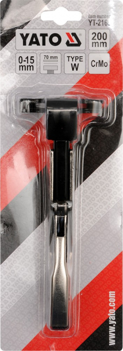 Cleste autoblocant pentru tabla YATO tip W CrMo 0-15mm 200mm [3]
