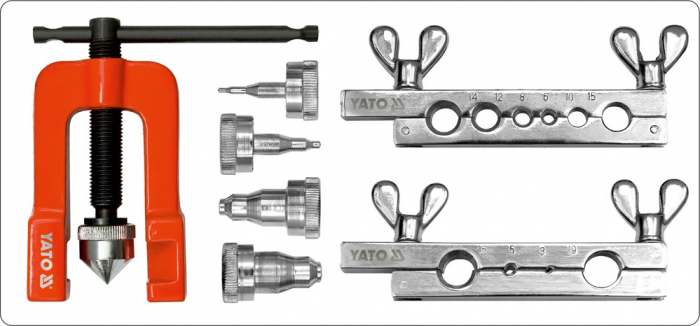 Set YATO, Dispozitiv de Bercuit Tevi, 3 - 19mm, 7 buc [6]