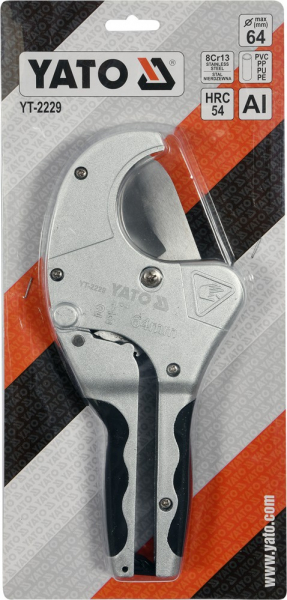 Cleste taietor tevi Yato, PVC/PP, 64mm [4]