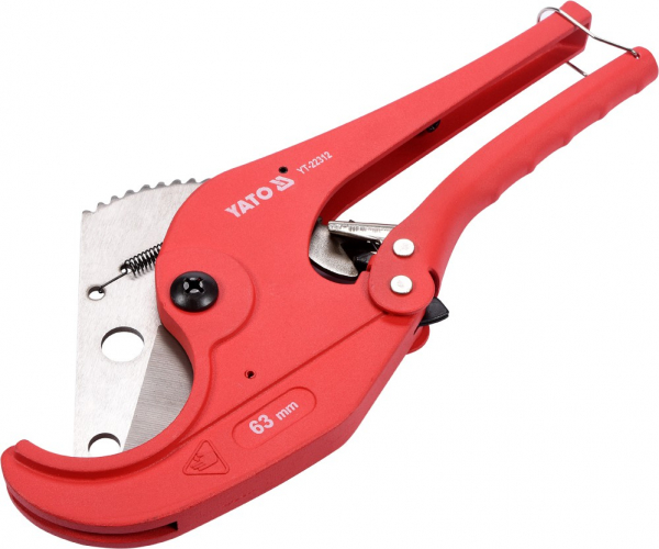 Cleste taietor tevi Yato, PVC/PP, 63mm [3]