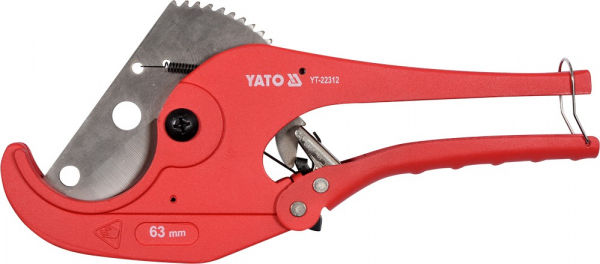 Cleste taietor tevi Yato, PVC/PP, 63mm [2]