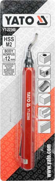 Debavurator YATO, Pentru Tevi, HSS [2]