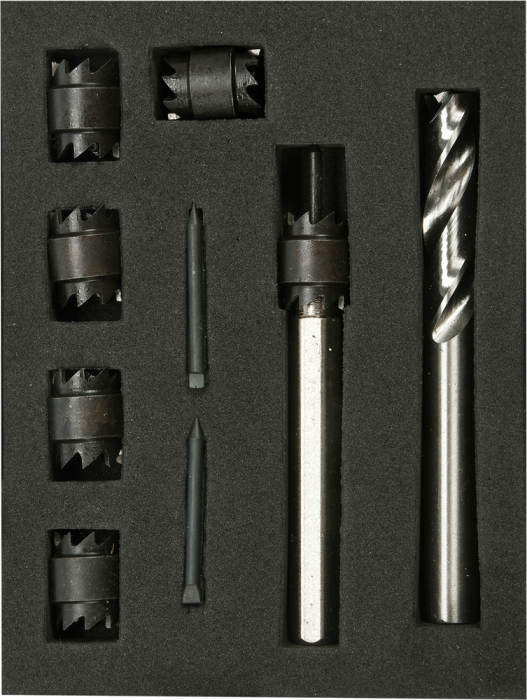 Set YATO, alezaj pentru sudura in puncte, 9pcs [2]