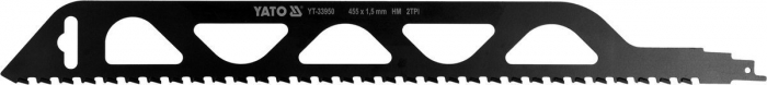 Panza fierastrau sabie yato pentru zidarie 455 mm