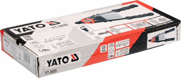 Cleste popnituri YATO, 3.2 - 6.4mm, 330mm [2]