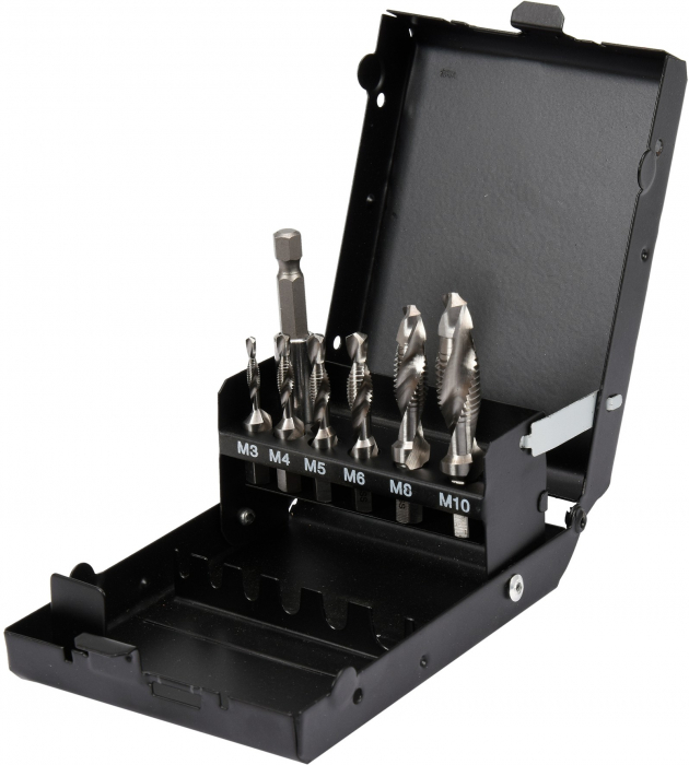 Set Burghie Tarod YATO, HSS, 3 - 10 mm, 7 buc [2]