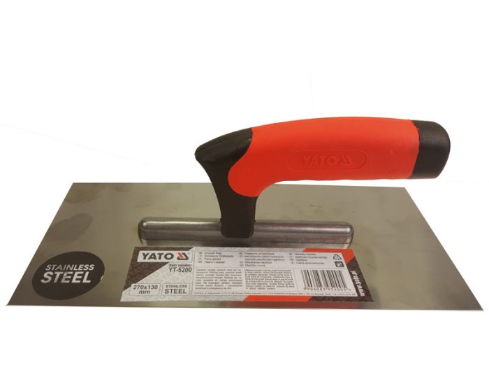 Gletiera dreapta YATO, inox, 270X130mm [2]