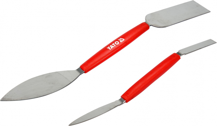 Set spatule YATO, pentru stucco, inox, 2buc [2]