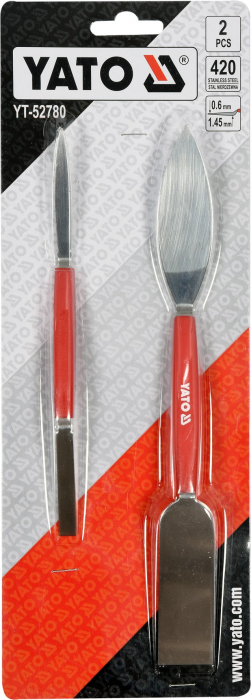 Set spatule YATO, pentru stucco, inox, 2buc [3]