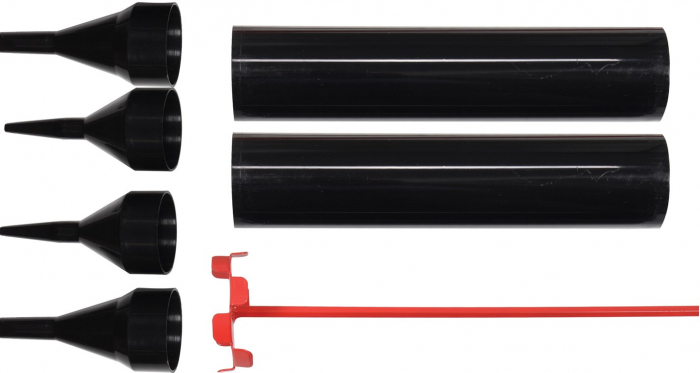 Set pistol YATO, pentru silicon, 1L [5]