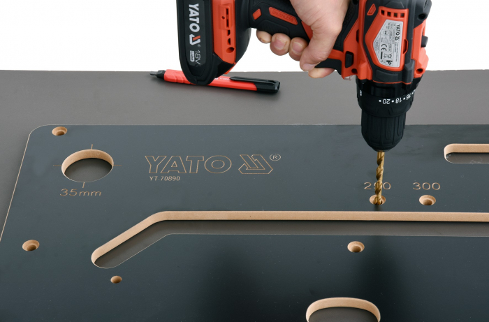 Sablon de frezare YATO pentru imbinare MDF 700mm [2]