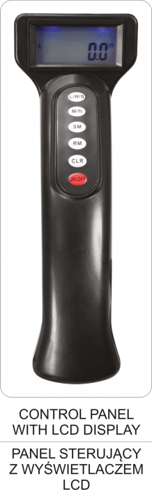 Ruleta tip roata YATO afisaj electronic 0.1 - 10000 m [5]