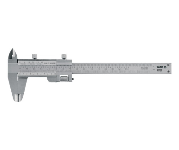 Subler inox yato, 150mm, precizie 0.02mm